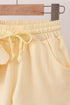 Lemon Scalloped Short Set