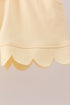Lemon Scalloped Short Set