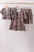 Camouflage scalloped mom&me shorts set