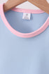 Blue Performance Scalloped Skorts Set