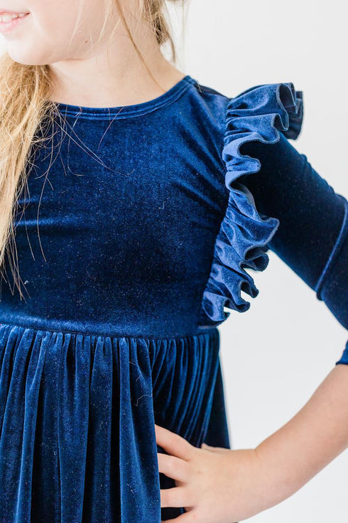 navy-velvet-ruffle-twirl-dress Mila & Rose - Sophia's Style----9