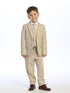 Stylish Slim Fit 5 Pieces Jacket Vest Pants Suit for Baby Boys, Sizes 6-24M