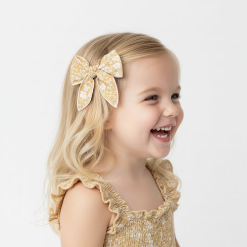 organic-hair-bow-clip-yellow-blossom-makemake-organics-sophias-styleBow Clip-1