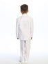 Baby Boys White Cross Christening Baptism Suit 6-24 Months