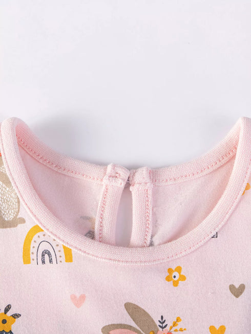 childrens-tiered-bunny-rainbow-print-casual-dress-ohso-kids-sophias-style-3