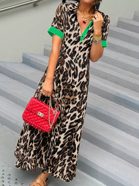 leopard-print-button-down-dress-with-contrast-trim-OhSoStyled-Sophia's-Style-11