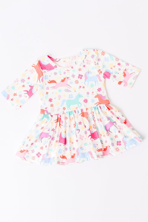 unicorn-wish-twirl-bodysuit Mila & Rose - Sophia's Style-Unicorn Wish Twirl Bodysuit-0-3M--1