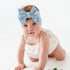 fab-bow-lous®-dusty-blue Baby Bling Bows clips headbands - Sophia's Style-