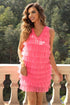 v-neck-tiered-sleeveless-mesh-dress OhSoStyled - Sophia's Style in Strawberry-1