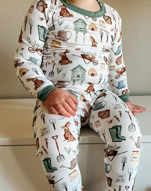 cottontail-garden-2pc-bamboo-pajama-set Little Joy Co - Sophia's Style-3