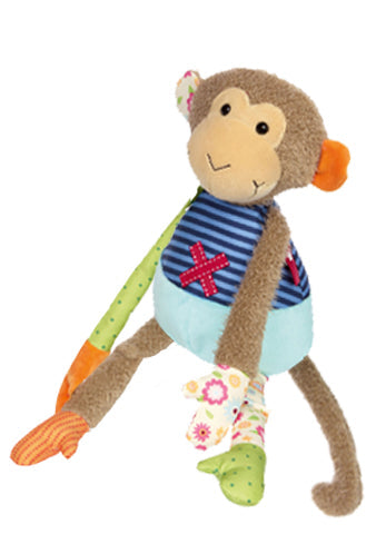 patchwork-monkey-plush-toy-sigikid-Sophia's Style-Sweety Collection-1