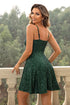 sequin-spaghetti-strap-dress Sophia's Trends - Sophia's Style-Green-M
