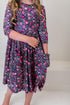 flower-farm-3-4-sleeve-pocket-twirl-dress Mila & Rose - Sophia's Style--3T--4