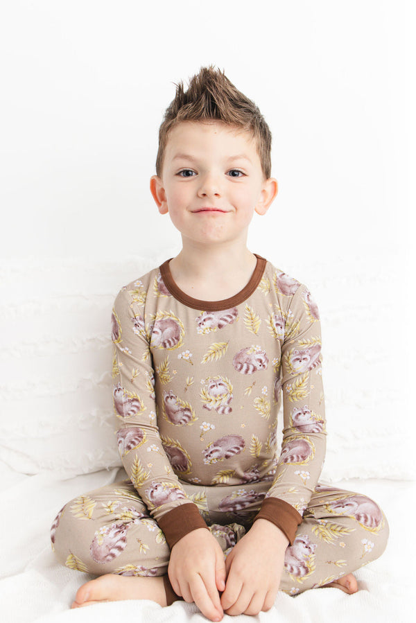 raccoon-rascals-long-sleeve-pjs Big Dreams Little Jammie Session Sophia's Style-1