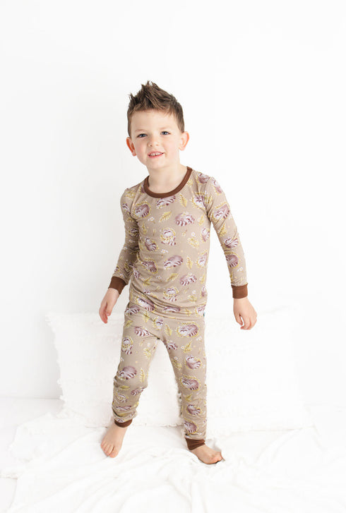 raccoon-rascals-long-sleeve-pjs Big Dreams Little Jammie Session Sophia's Style-5