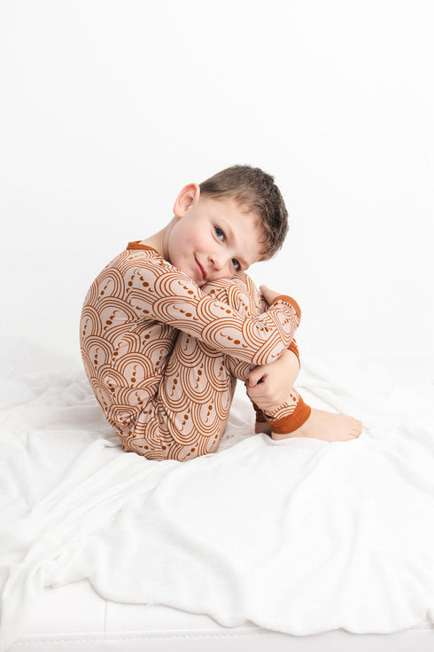 copper-crescents-long-sleeve-pjs Big Dreams Little Jammie Session Sophia's Style-4