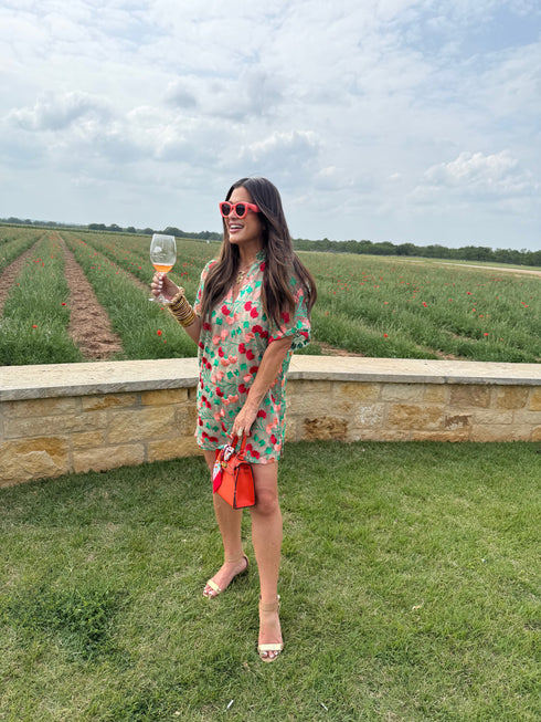 lulu-short-sleeve-mini-caftan-precious-coral BuddyLove - Sophia's Style-14