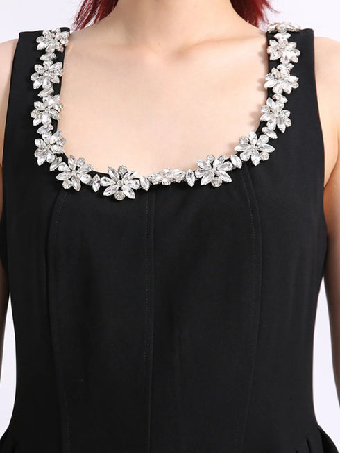 flower-scoop-neck-sleeveless-dress-Sophia's Style-2