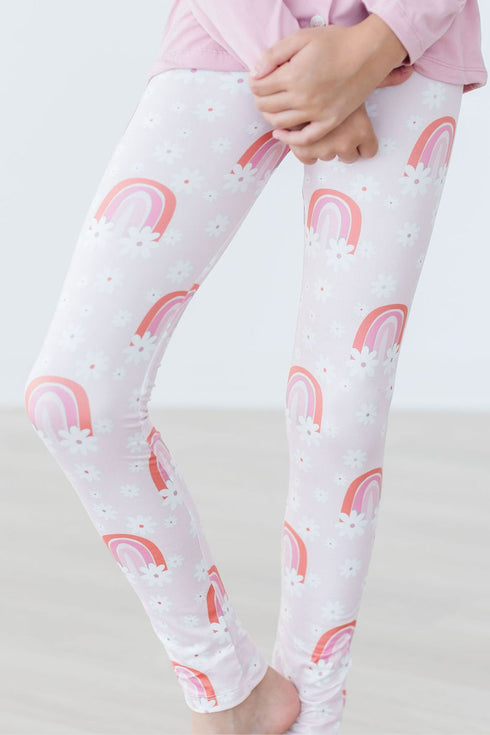 fun-flowers-leggings Mila & Rose - Sophia's Style-Fun & Flowers Leggings-6-12M--1