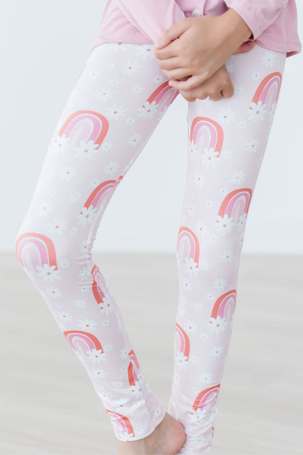 fun-flowers-leggings Mila & Rose - Sophia's Style-Fun & Flowers Leggings-6-12M--1