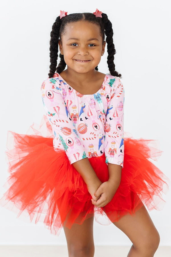 sugarplum-fairy-3-4-tutu-leotard Mila & Rose at Sophia's Style-Sugarplum Fairy 3/4 Tutu Leotard-6-12M-Tutu Leotard 3/4-1