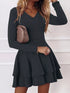 v-neck-layered-ruffle-mini-dress-OhSoStyled-Sophia's-Style-1