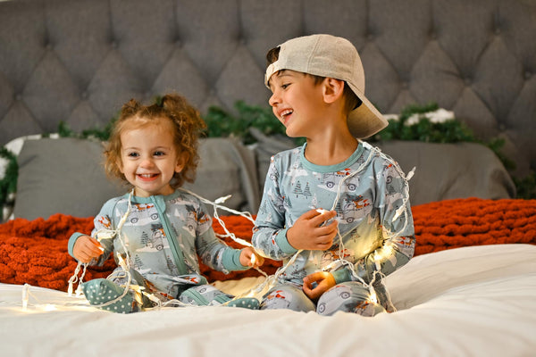 cruisin-to-christmas-2pc-bamboo-pajamas at Sophia's Style-1