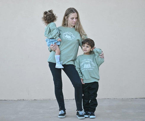 adult-farm-fresh-christmas-trees-crewneck-sweatshirt Sophia's Style-2