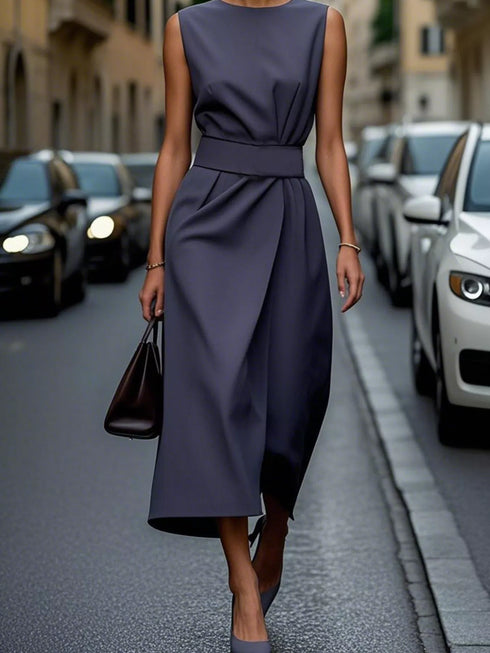 round-neck-sleeveless-midi-dress-1-OhSoStyled-Sophia's-Style-7
