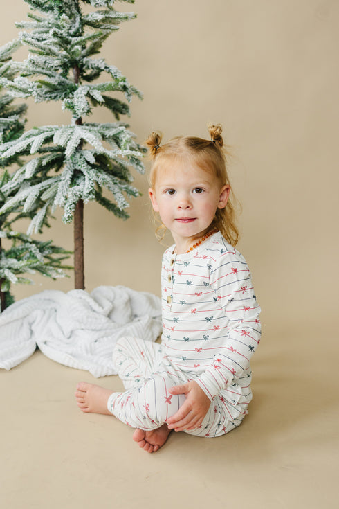 tied-with-a-bow-christmas-2pc-henley-bamboo-pajamas at Sophia's Style-9