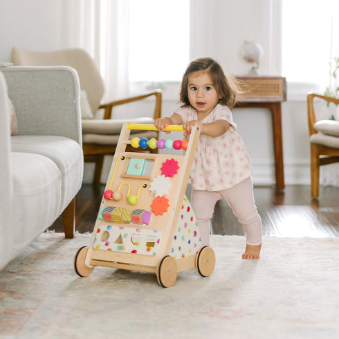 tiny-land®-premium-natural-wooden-activity-walker--Sophia's Style--7