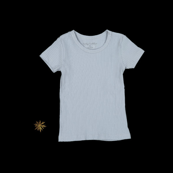 the-short-sleeve-tee-blue Lovely Littles - Sophia's StyleShort Sleeve Tee-1