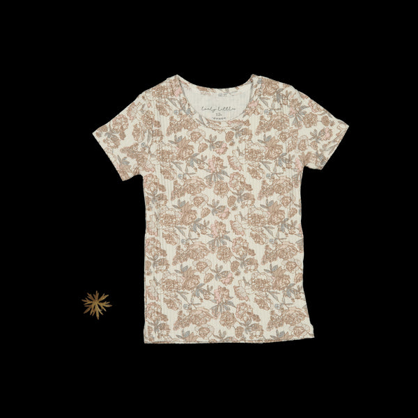 the-printed-short-sleeve-tee-delilah Lovely Littles - Sophia's StyleShort Sleeve Tee-1