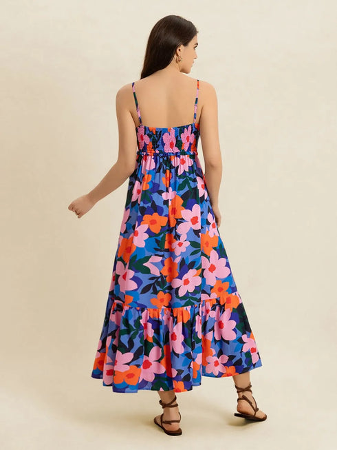 smocked-back-ruffled-hem-printed-cami-dress OhSoStyled at Sophia's Style-6
