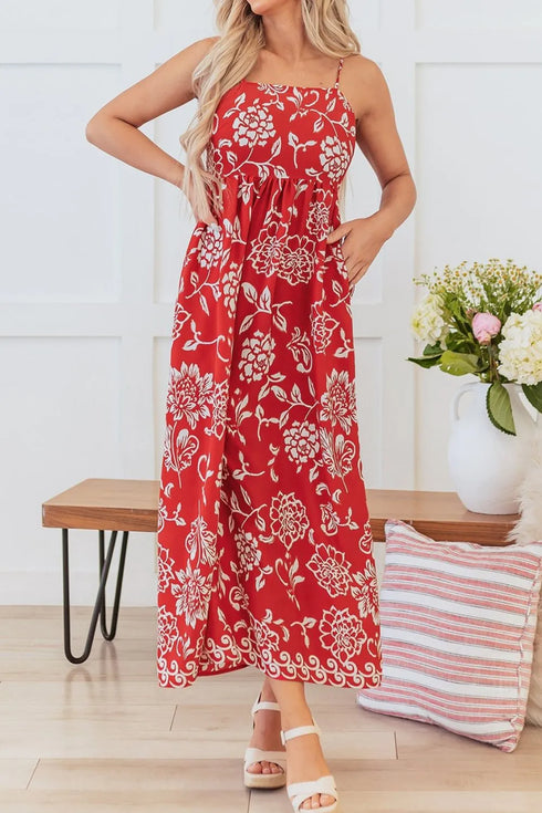 floral-printed-spaghetti-strap-empire-waist-maxi-dress-Sophia's Style-6