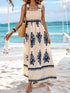 smocked-printed-wide-strap-maxi-dress OhSoStyled - Sophia's Style in Moss-16