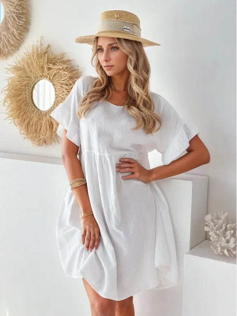 round-neck-short-sleeve-mini-dress-1 OhSoStyled - Sophia's Style in Black-4