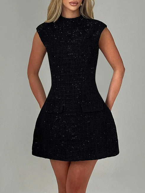 cutout-back-round-neck-cap-sleeve-mini-dress-OhSoStyled-Sophia's-Style-1