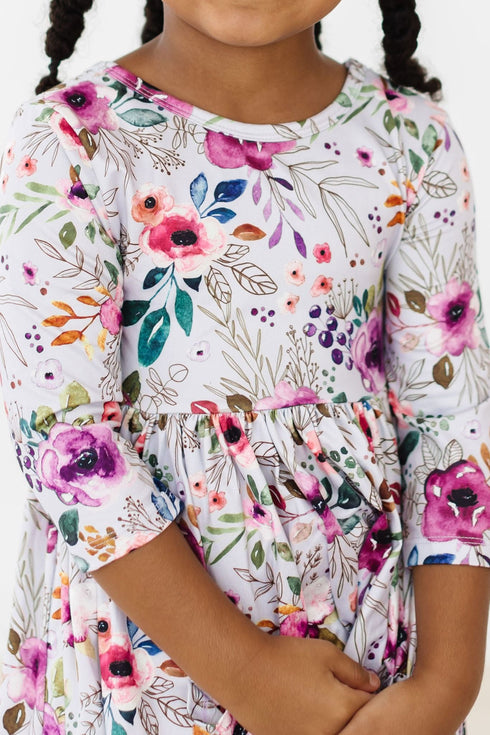 midnight-rain-3-4-sleeve-pocket-twirl-dress Mila & Rose - Sophia's Style-3