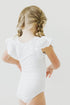 white-s-s-flutter-sleeve-leotard Mila & Rose - Sophia's Style--12-24M--2