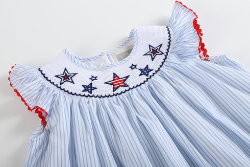 4th-of-july-blue-striped-stars-smocked-bishop-dress-lil-cactus-sophias-style-4
