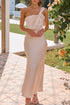ruched-single-shoulder-sleeveless-maxi-dress OhSoStyled - Sophia's Style in Eggshell-2