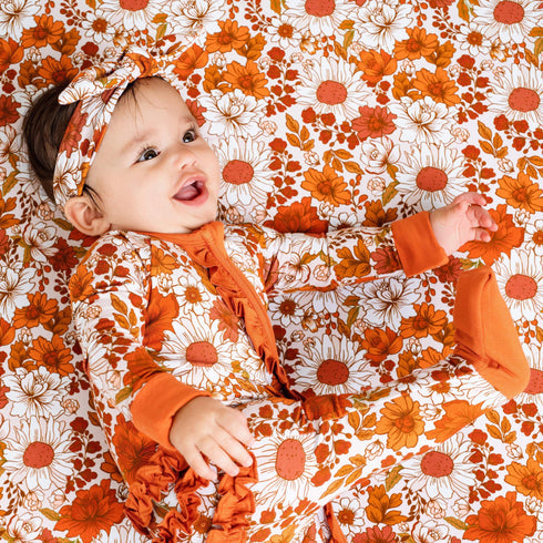 falling-for-florals-ruffle-romper Big Dreams Little Jammie Session Sophia's Style-2
