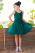 Girls Multi Color Illusion Sparkly Tulle Special Occasion Dress 4-16 - SophiasStyle.com