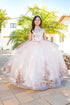 Girls Sequin Applique Tulle Glitter Dress with Corset Keyhole Back, Sizes 2-16 - SophiasStyle.com