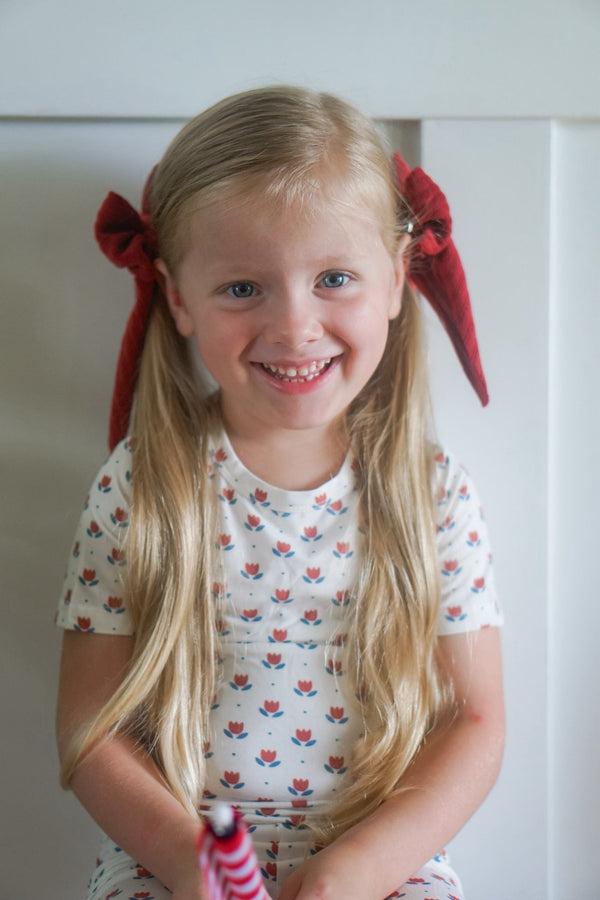 red-white-blue-tulip-2pc-bamboo-pajamas-Little Joy Co. at Sophia's Style-1