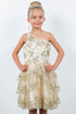 Girls One Shoulder Multi Layered Tulle Dress 4-16