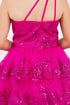 Girls One Shoulder Multi Layered Tulle Dress 4-16