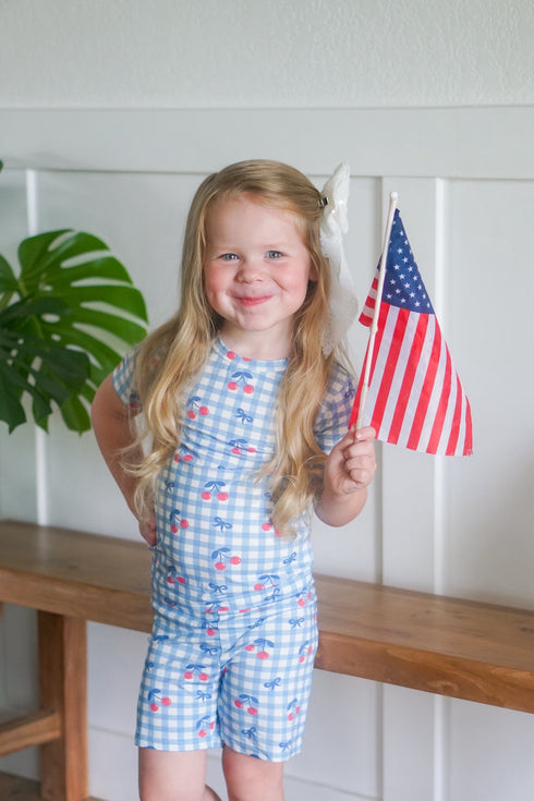 cherry-gingham-2pc-bamboo-pajamas Sophia's Style-1