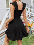 smocked-square-neck-wide-strap-dress OhSoStyled - Sophia's Style in Black-9
